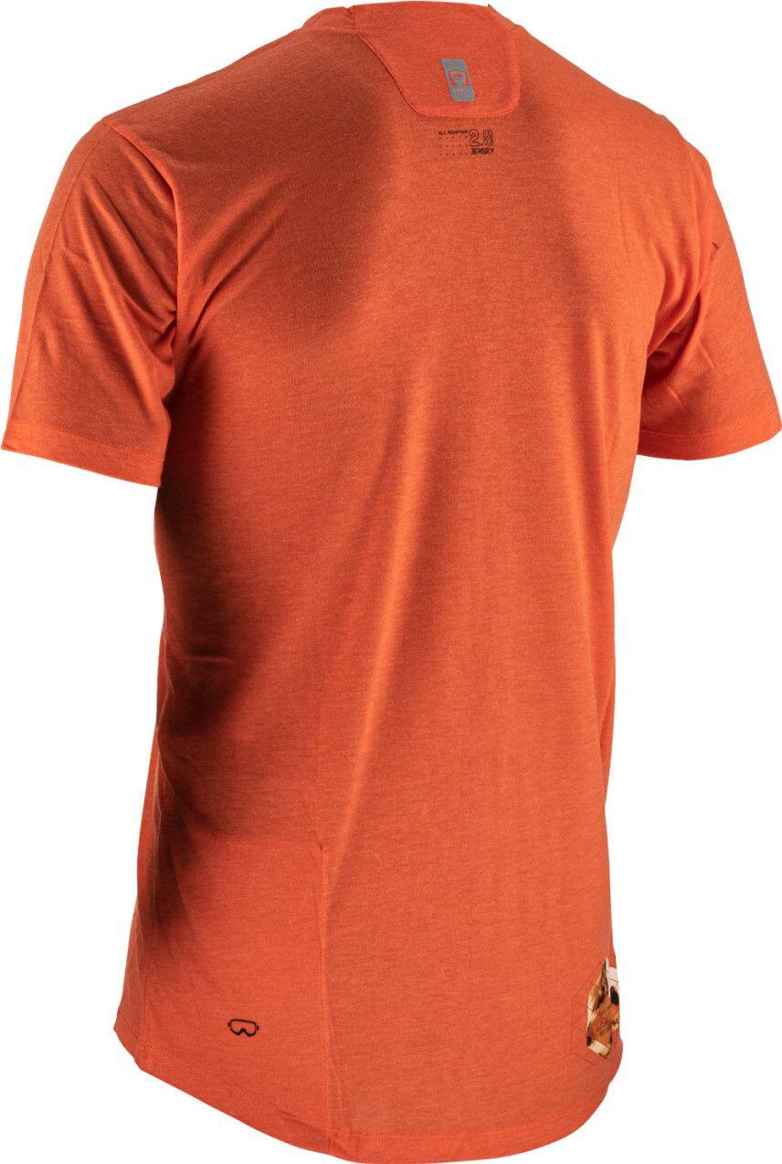 Maillot Manches Courtes Enfant Leatt MTB AllMtn 2.0 Flame Orange 4/7