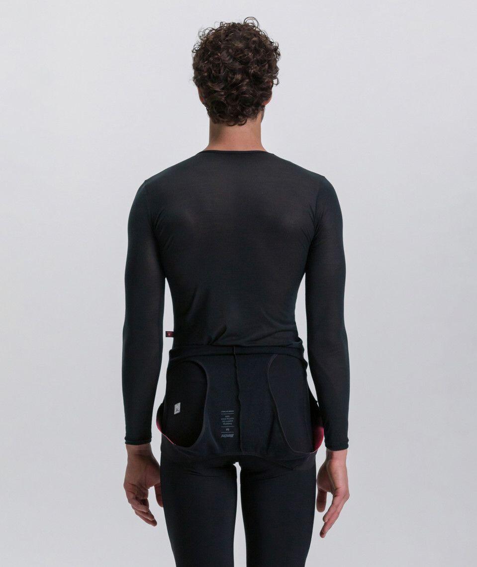 Baselayer Langarm Santini Dry Schwarz 2/4