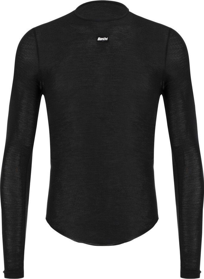 Baselayer Langarm Santini Dry Schwarz 4/4