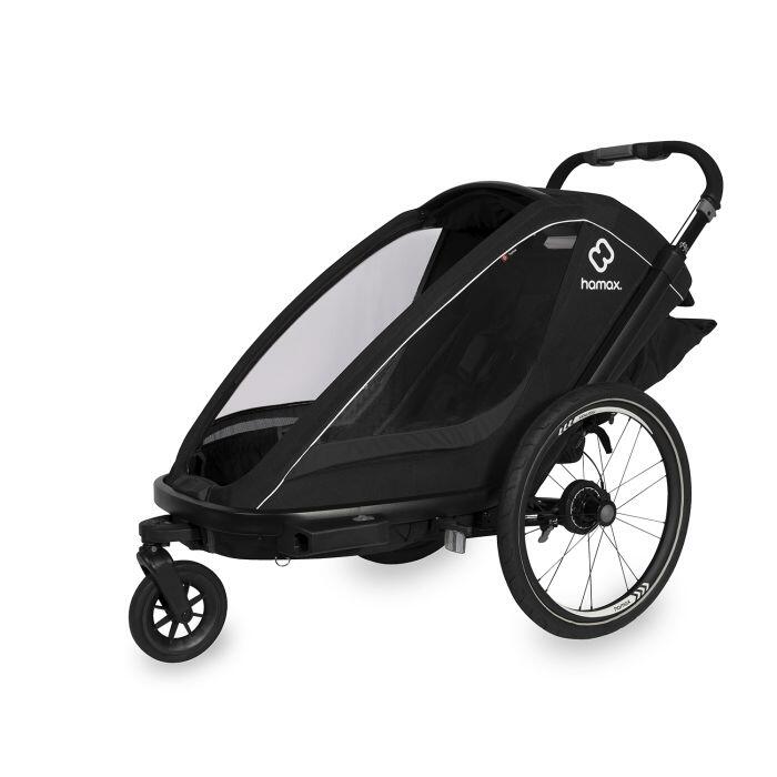 HAMAX Breeze One - Child Bike Seat, Black