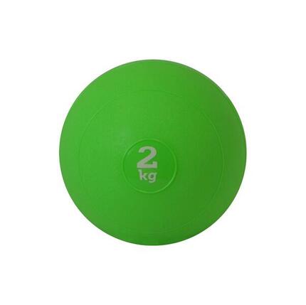 MEDECINE BALL SOUPLE GONFLABLE 2 Kg vert Sporti