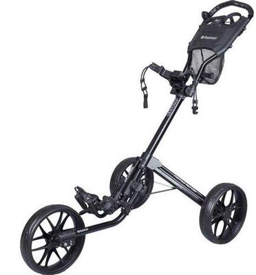 Fastfold stinger golfkar - golftrolley - zwart