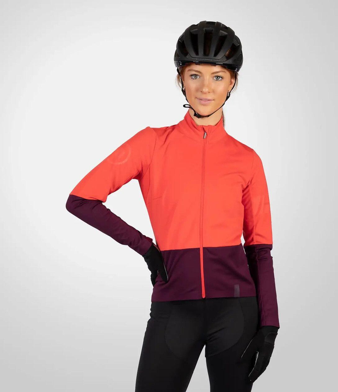 Maillot Manches Longues Femme Endura FS260 Jetstream Rose / Violet 3/7