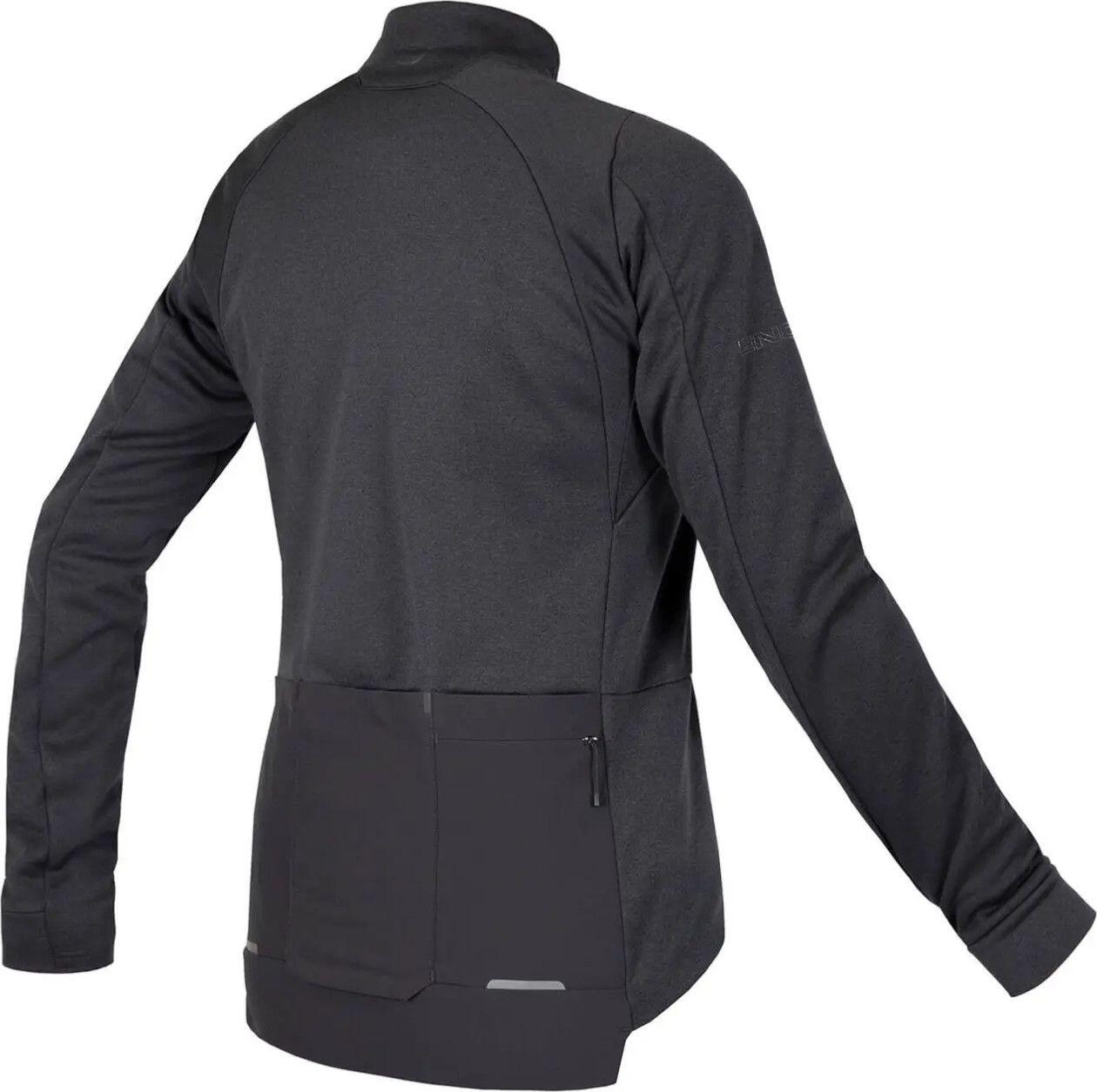 Endura GV500 Women's Long Sleeve Jersey Black 2/6