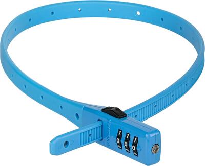 Kryptonite click lock blauw kabel
