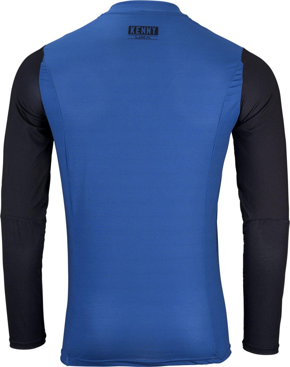 Kenny Charger Langarmtrikot Blau/Schwarz 2/4