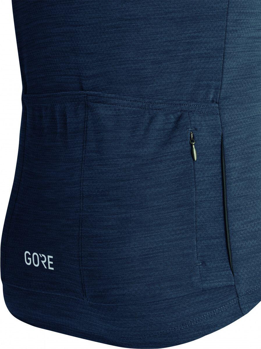 Gore Wear C3 manga curta Jersey azul 4/4