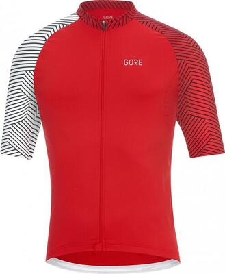 Maglia a maniche corte GORE C5 Rosso/Bianco