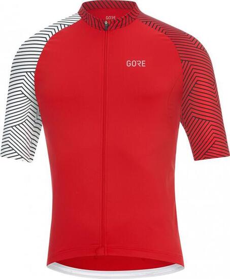 Maglia a maniche corte GORE C5 Rosso/Bianco