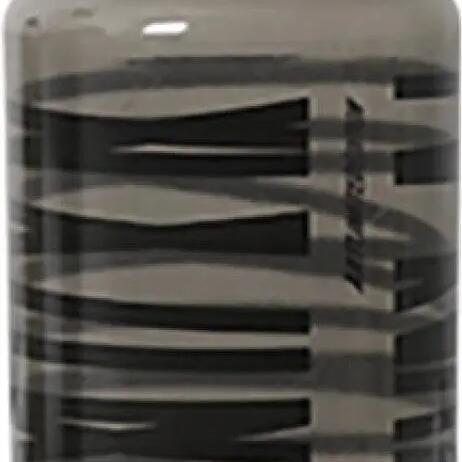 Massi Black Lines Transparent Bottle 500ml Black