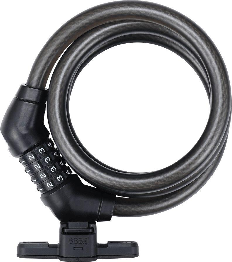 BBB CodeGuard Cable Lock 15x1800 mm (con staffa di montaggio) Nero 2/7