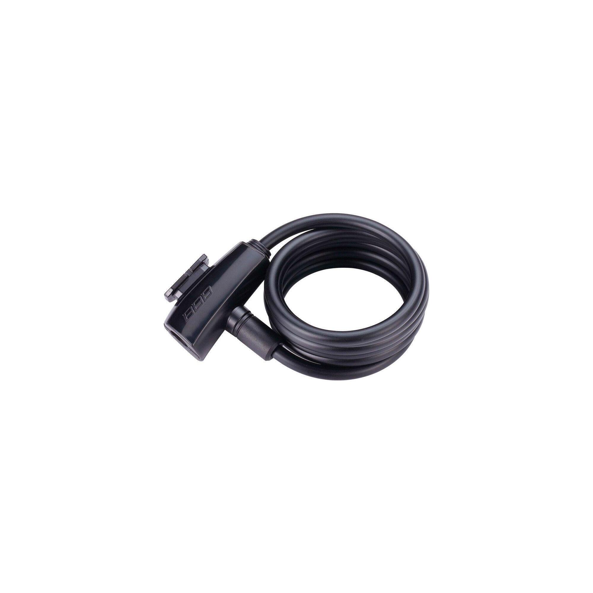 BBB CYCLING Spirálový zámek na kolo Quicksafe