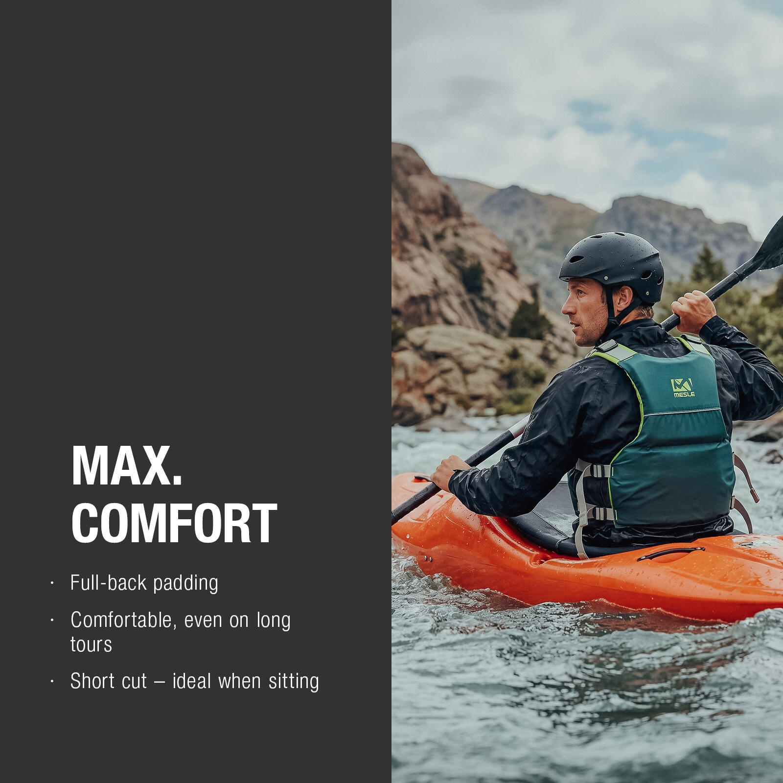 Gilet de Flottabilité 50N SUP & Kayak Unisexe Ara 50–120 kg 3/6