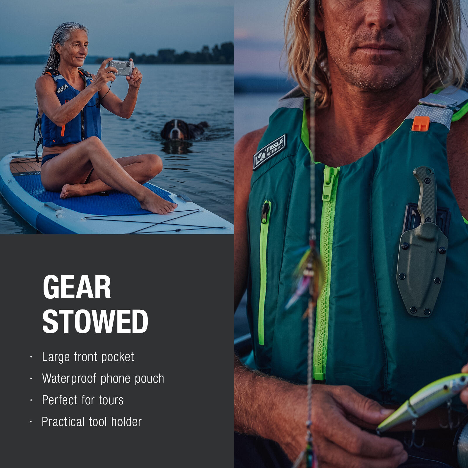 Gilet de Flottabilité 50N SUP & Kayak Unisexe Ara 50–120 kg 5/6