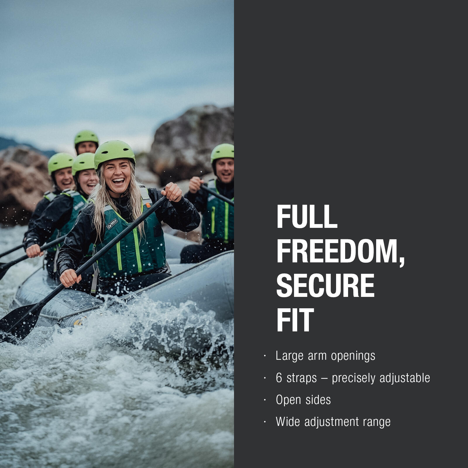 Gilet de Flottabilité 50N SUP & Kayak Unisexe Ara 50–120 kg 4/6