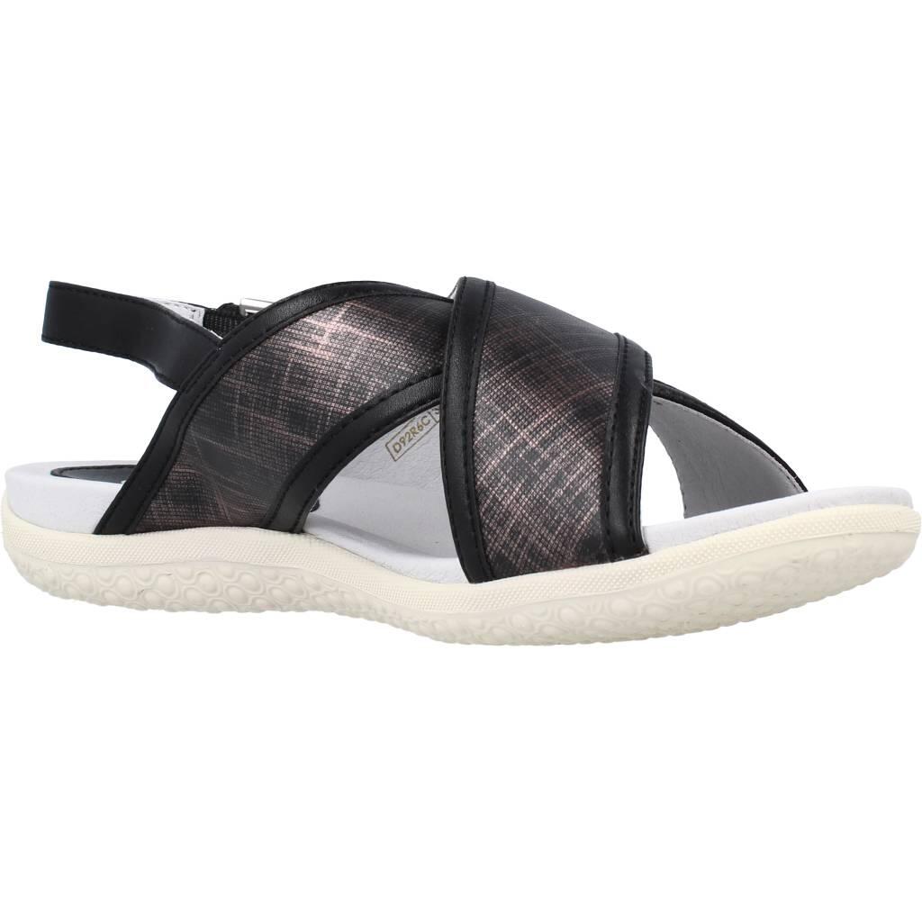 Sandales Geox Modèle D Sandal Vega Couleur Noir 5/5