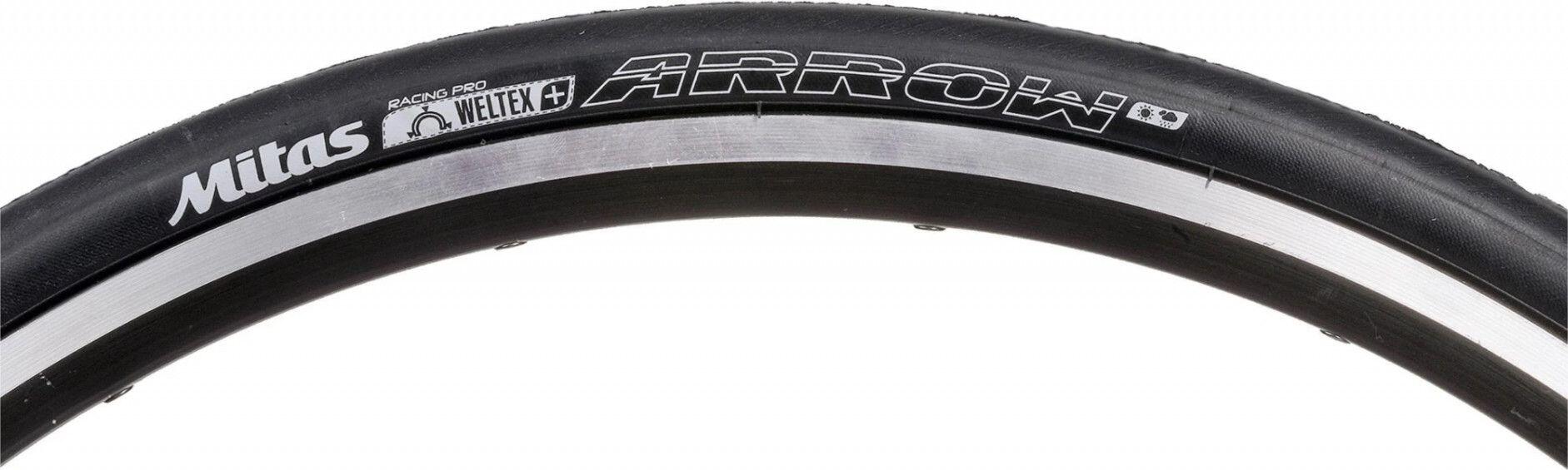 Pneu Mitas Arrow 700 Racing Pro SMC Weltex + 127 TPI preto 2/5