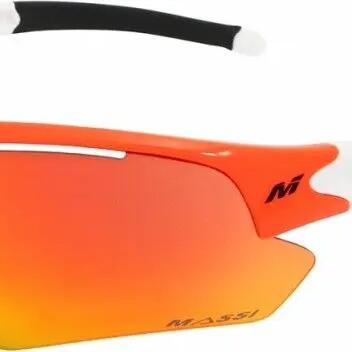 Pair of Massi Saga Glasses Orange White / Ref. 45866