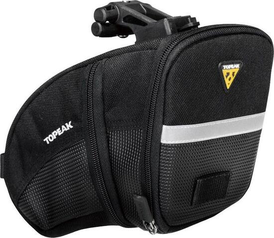 Topeak Aero Wedge Pack Large 2L Saddle Bag Black