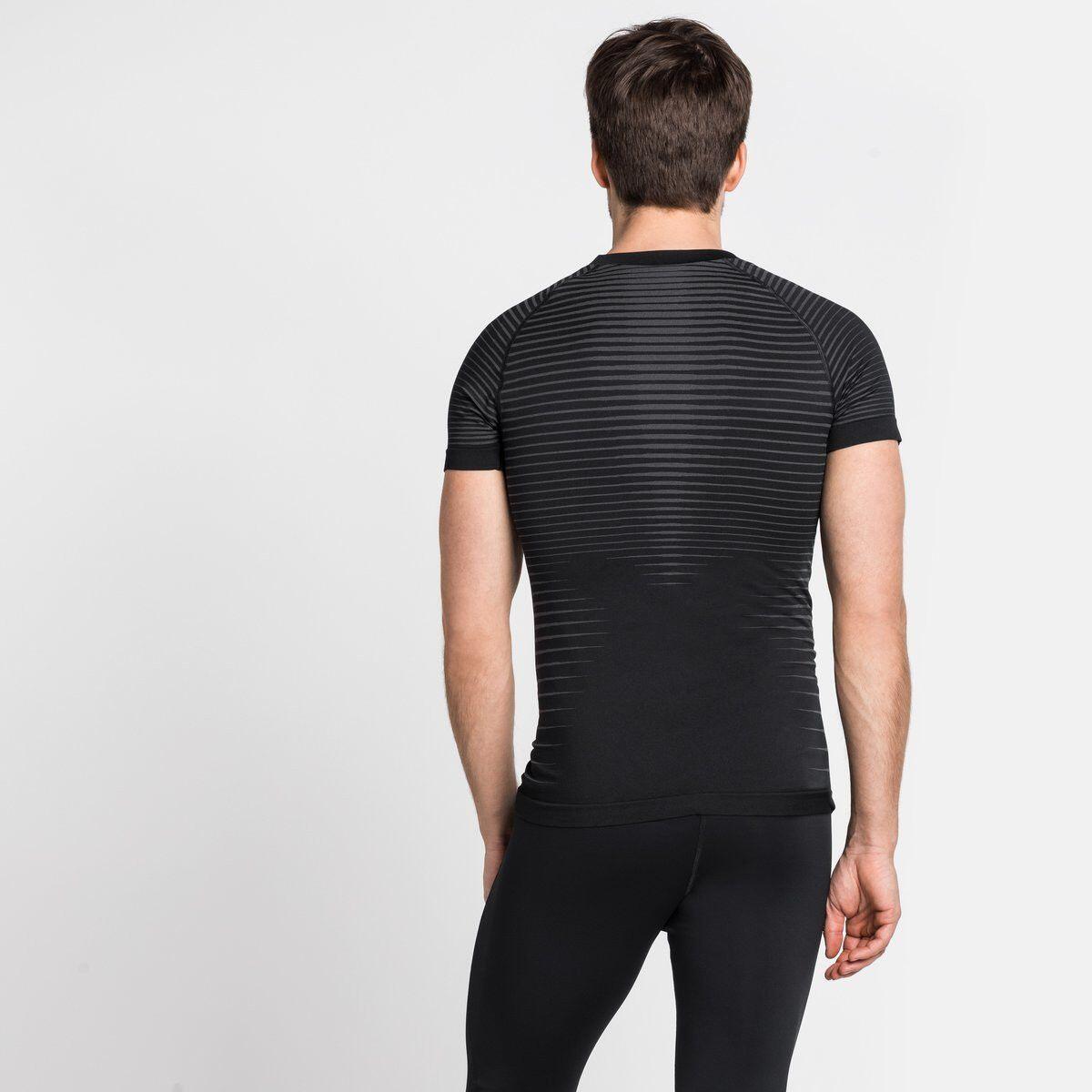 Odlo Performance Light Kurzarmtrikot Schwarz 3/5