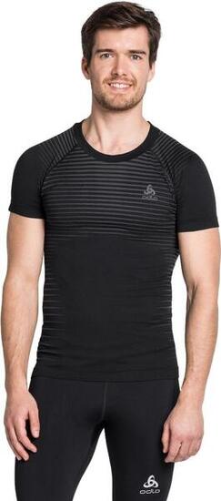T-Shirt Manches Courtes Odlo Performance Light Noir Homme