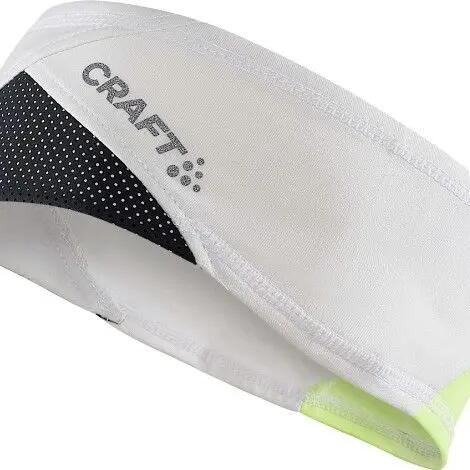 Craft ADV Lumen Fleece Reflective Headband White Yellow Unisex