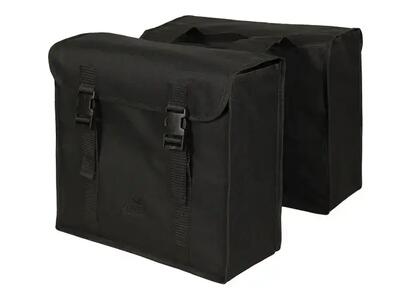 Greenlands dubbele tas zwart met 40l inhoud