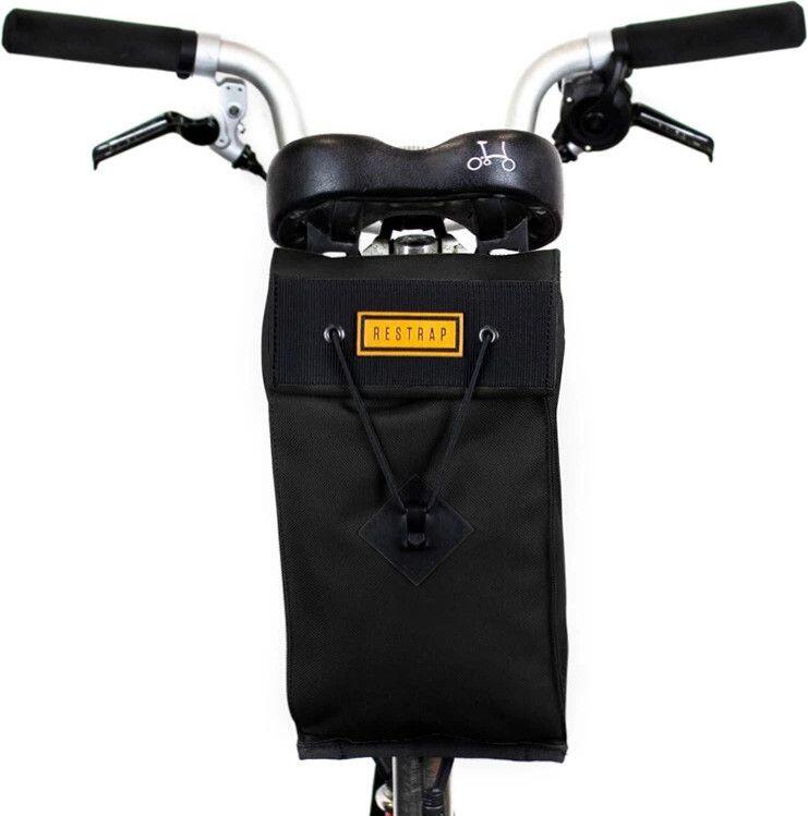 Restrap City Saddle Bag Large para bicicleta plegable negro 2/5