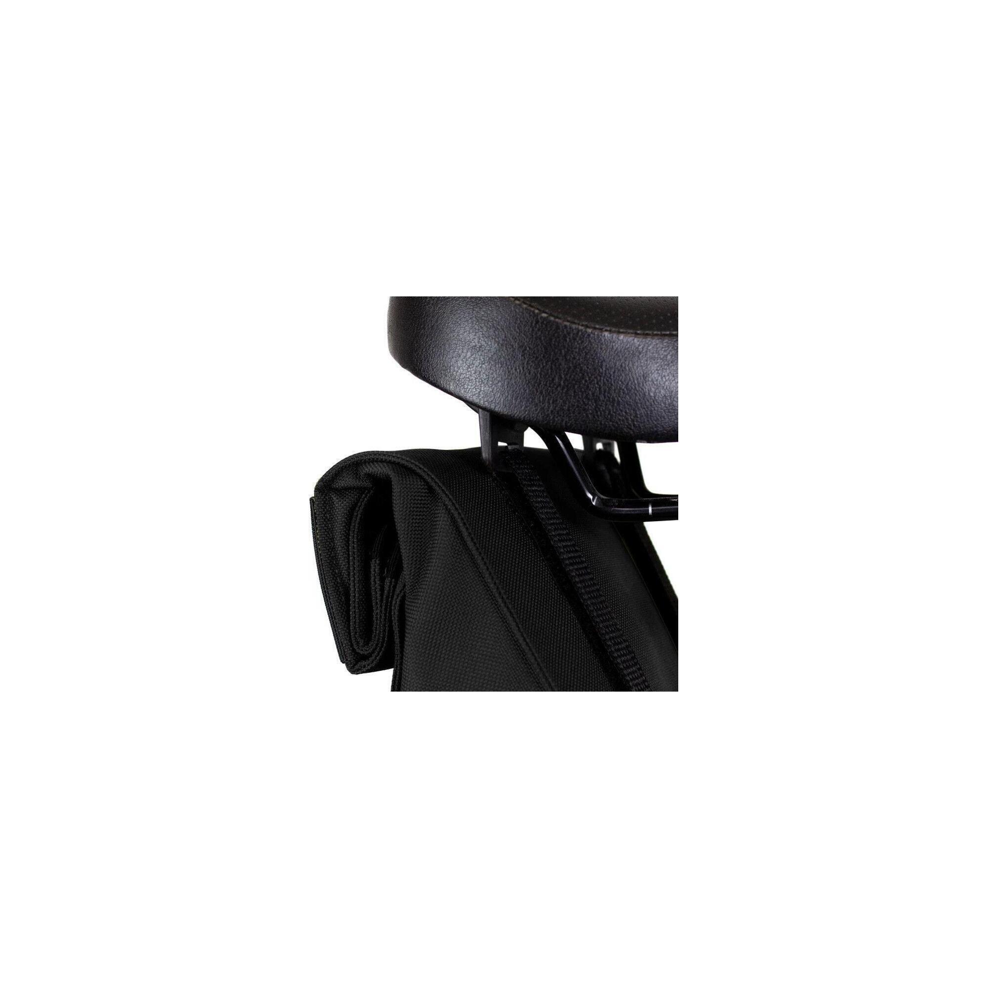 Geantă pentru bicicletă City Saddle Bag Small, neagră, Restrap.