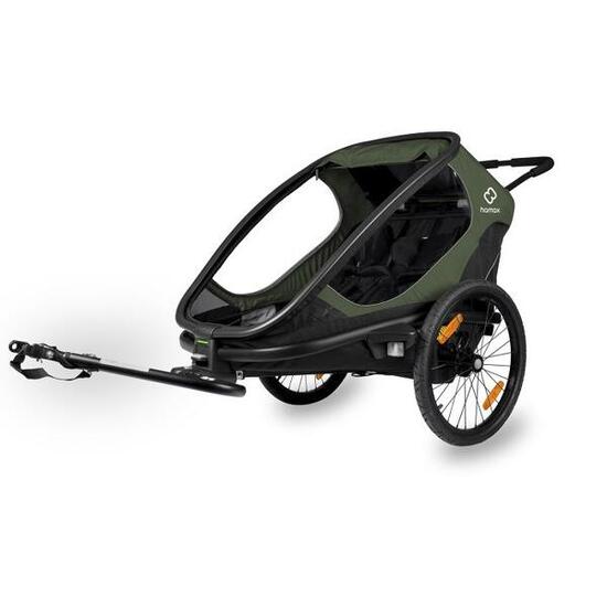 HAMAX Outback One siège enfant pour vélo - vert/noir