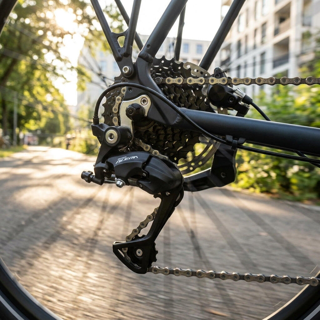 Dérailleur Shimano Acera RD-T3000 9 vitesses pour vélos de trekking 2/2