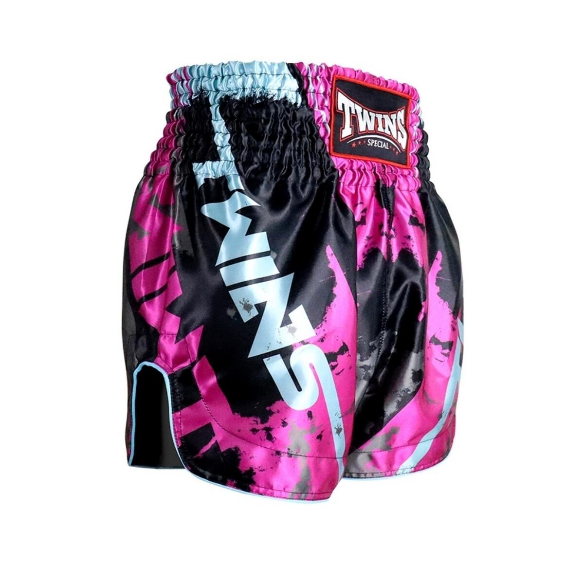 Muay Thai short volwassenen TTBL Candy Pink (Roze) 2/3