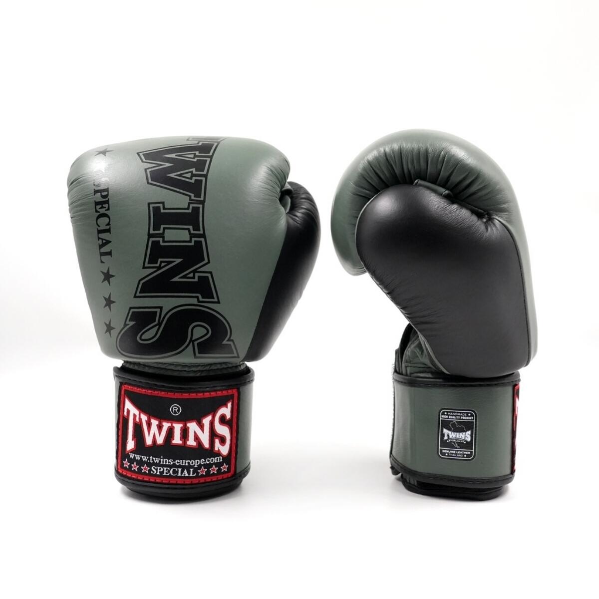 Gants de boxe Twins BGVL8 Vert – 14oz 2/4