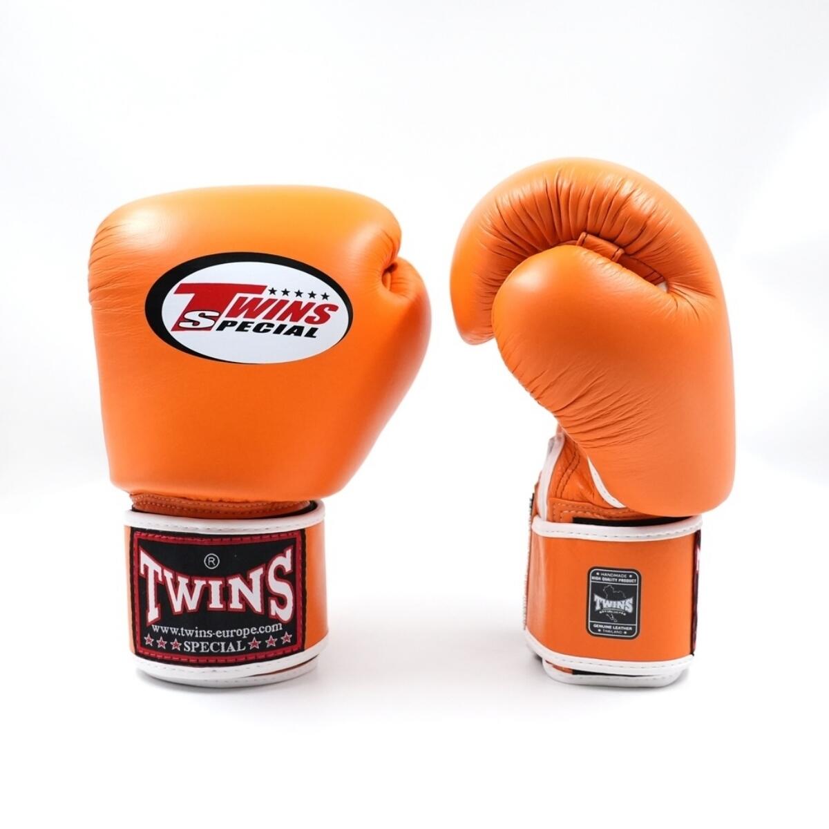 (Kick)bokshandschoenen volwassenen Twins Special BGVL-3 14 oz Apricot 2/3
