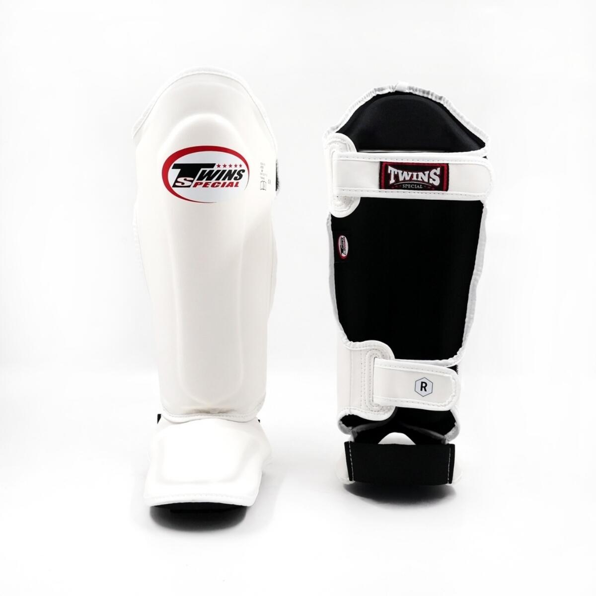 Twins SGS-10 scheenbeschermers kickboksen volwassenen White (Wit) 2/5