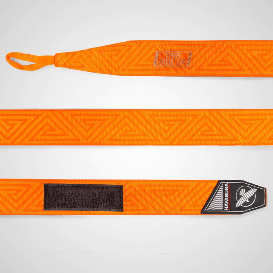 Bandagen Hayabusa Perfect Stretch Orange Maze 457cm 3/3