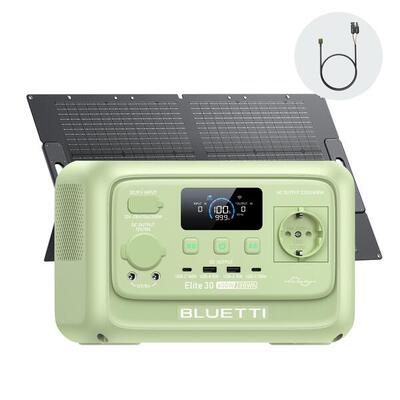 Elite 30 v2 zonne-generator met 100w paneel, 288wh 600w voor camping en outdoor