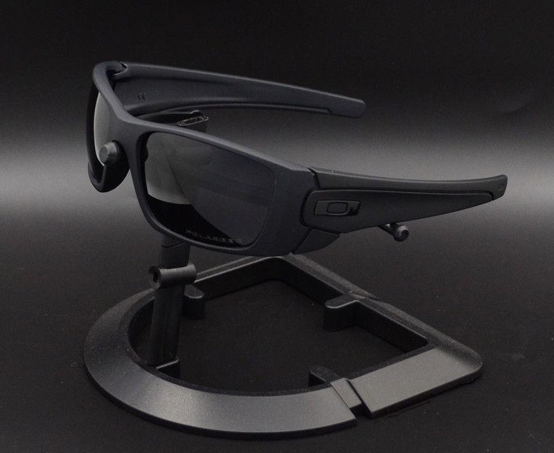 Sport Polarized Sunglasses with UV400 - Black frame Black film