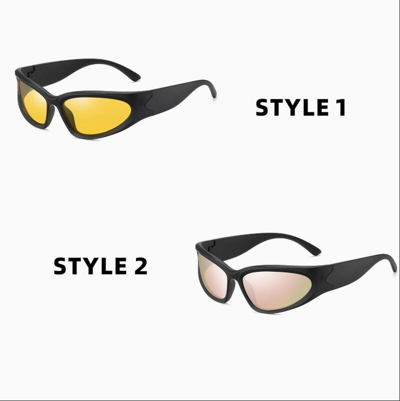 2 Pack Black Lens and Pink Polarized Small Frame Sports Sunglasses