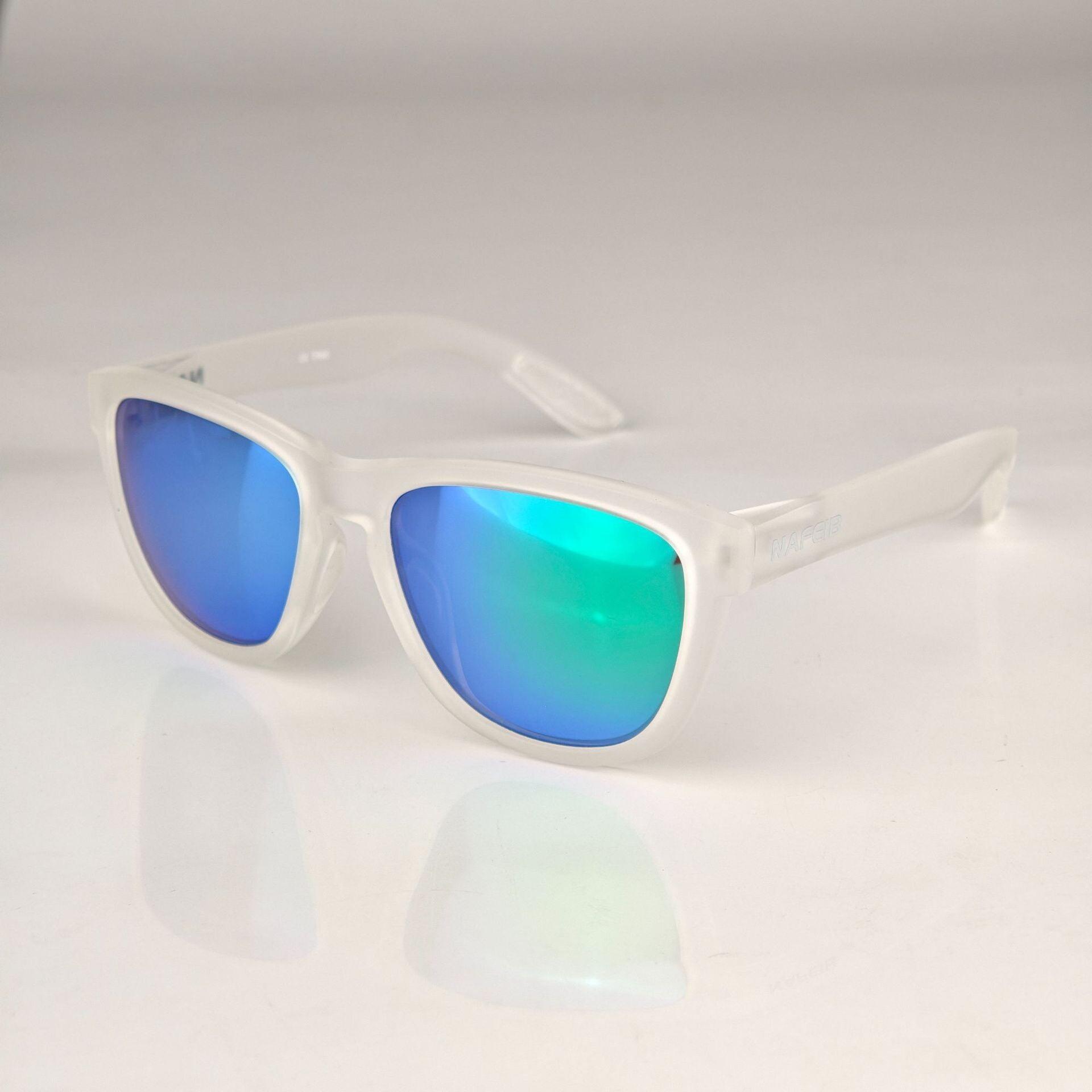 Lightweight TR90 Frame Polarized Sports Sunglasses - Transparent