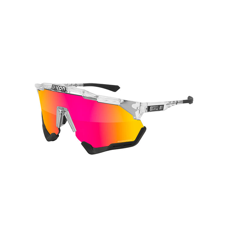 Sonnenbrille Scicon aeroshade xl scnpp verre multi-reflet rouges 2/3