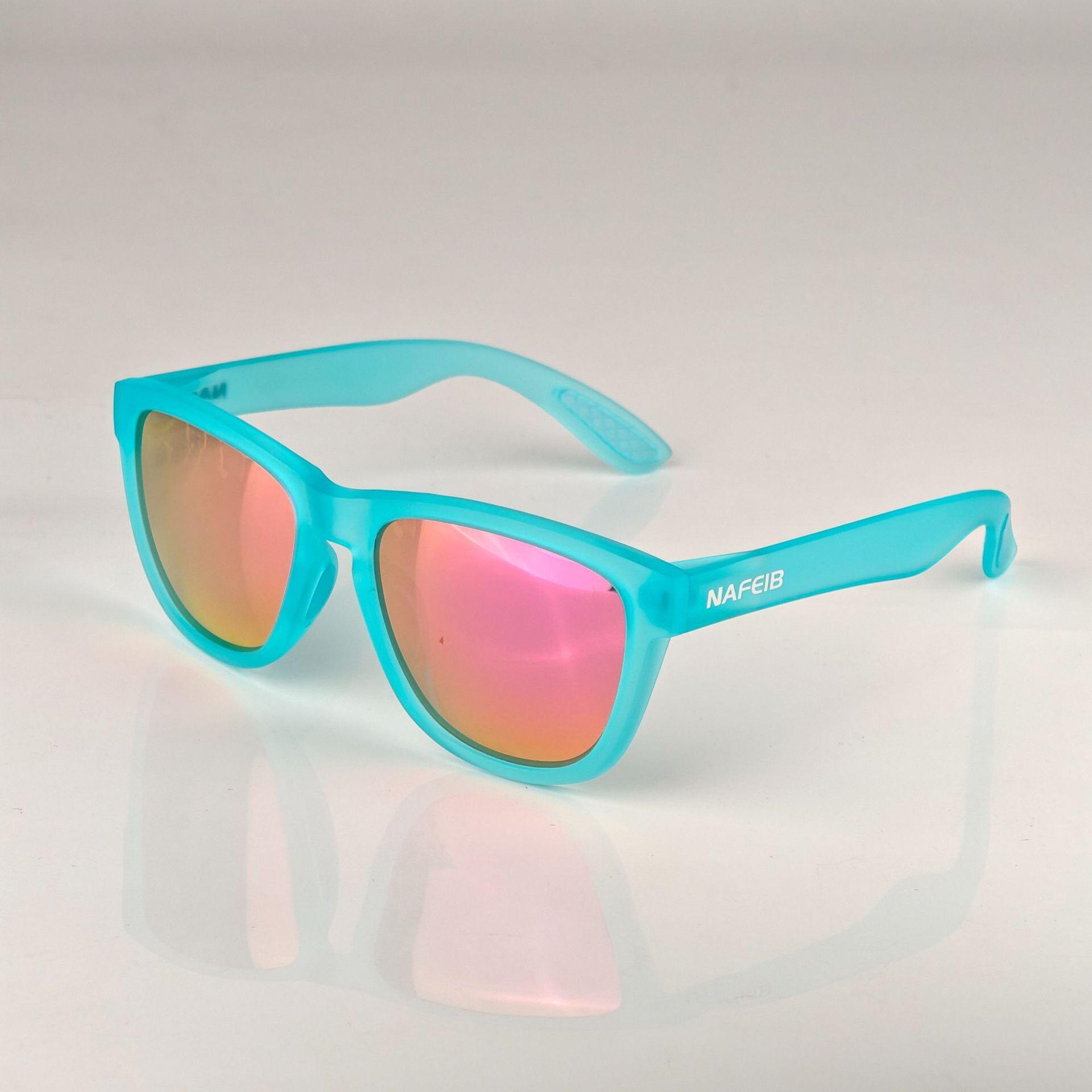 Lightweight TR90 Frame Polarized Sports Sunglasses - Sky Blue