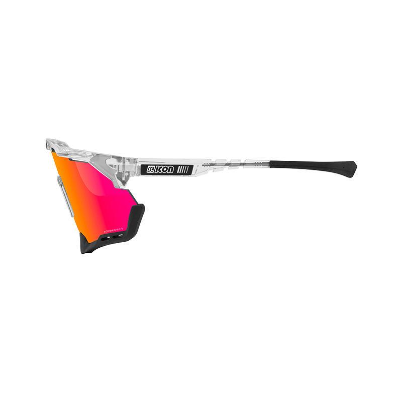Sonnenbrille Scicon aeroshade xl scnpp verre multi-reflet rouges 3/3