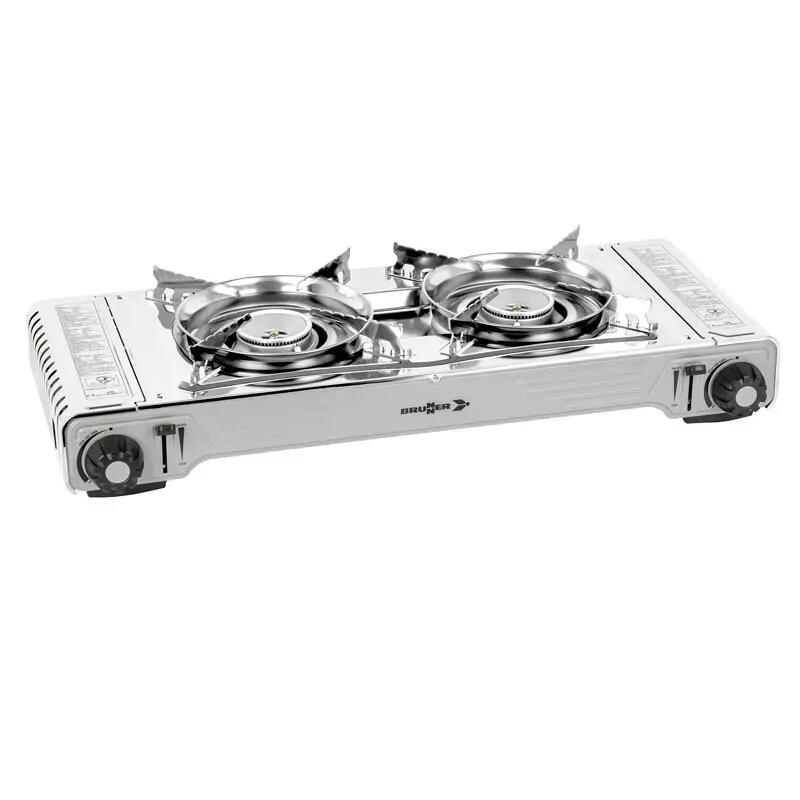 Gas Stove Devil Double Camping 2 Burners 30mBar 2.2KW