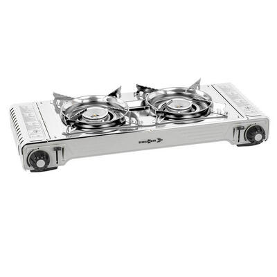 Brunner devil double grill - cartridge kooktoestel dubbel