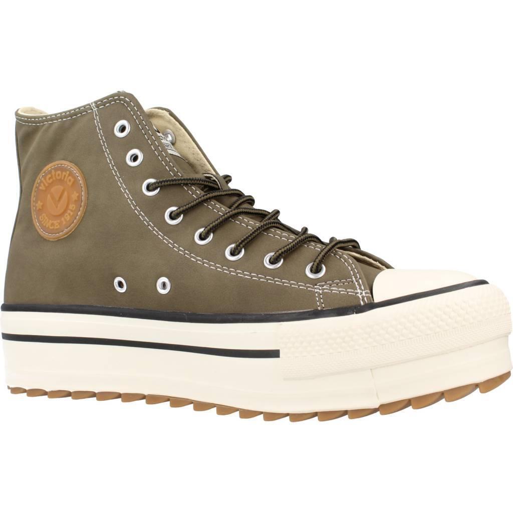 Baskets montantes femme double faux cuir Victoria Tribu Sierra 5/6