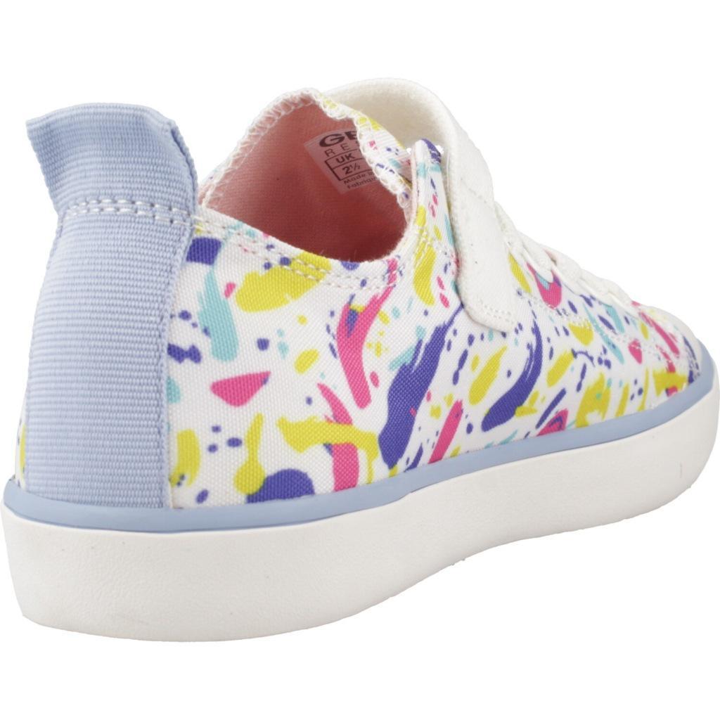 Buty GEOX J GISLI GIRL Biały 3/5