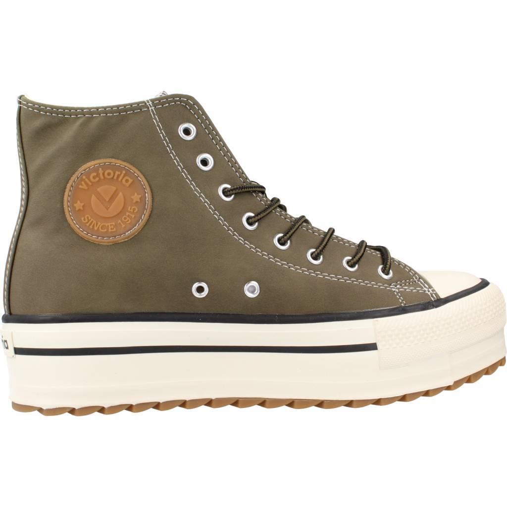 Baskets montantes femme double faux cuir Victoria Tribu Sierra 4/6