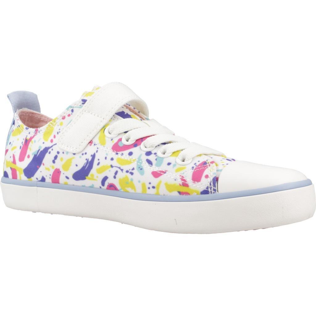 Buty GEOX J GISLI GIRL Biały 5/5