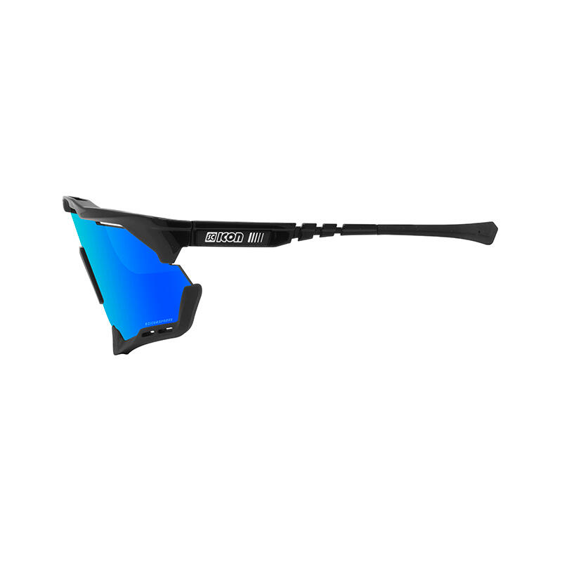 Lunettes de soleil Scicon aeroshade xl scnpp verre multi-reflet bleues 2/3